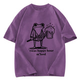 Tokyosol Happy Hour Frog Washed T-Shirt
