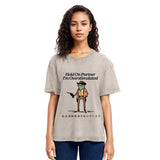 Tokyosol Hold On Partner I'm Overstimulated Washed T-Shirt