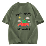Tokyosol Don't Happy Washed T-Shirt