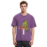 Tokyosol Frog on Mushroom Washed T-Shirt