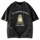 Tokyosol In A World Full of Haha's Washed T-Shirt
