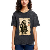 Tokyosol Samurai Frog Washed T-Shirt