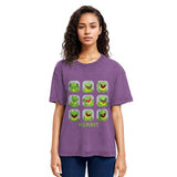 Tokyosol Kermit Frog Emotions Washed T-Shirt
