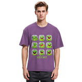 Tokyosol Kermit Frog Emotions Washed T-Shirt