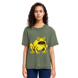 Tokyosol Horrible Japanese Frog Vintage Washed T-Shirt