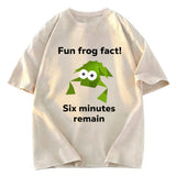 Tokyosol Funny Frog Kanji Washed T-Shirt