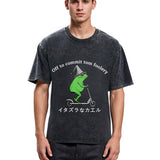 Tokyosol Stupid Frog Washed T-Shirt