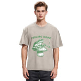 Tokyosol Feeling Dope Frog Funny Washed T-Shirt