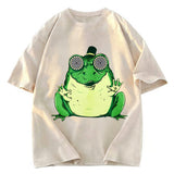 Tokyosol Hipnogenic Star Hypnotize Frog Washed T-Shirt