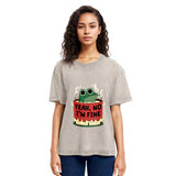 Tokyosol I'm Fine Frog Washed T-Shirt