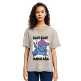 Tokyosol Ribbit Madafaka Funny Gangster Frog Washed T-Shirt