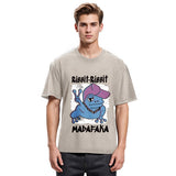 Tokyosol Ribbit Madafaka Funny Gangster Frog Washed T-Shirt