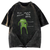 Tokyosol Give You Frog Washed T-Shirt