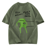 Tokyosol Give You Frog Washed T-Shirt