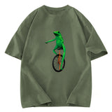 Tokyosol Dat Boi: Fog on Unicycle Washed T-Shirt