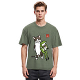 Tokyosol Cat Holding A Frog Classic T-Shirt