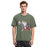 Tokyosol Frog Is Ready For Anything Washed T-Shirt