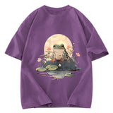 Tokyosol Japanese Frog Vintage Washed T-Shirt