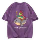 Tokyosol On a Quest Right Now Washed T-Shirt