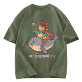 Tokyosol On a Quest Right Now Washed T-Shirt