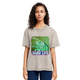 Tokyosol The Backrooms Hard Life Frog Washed T-Shirt