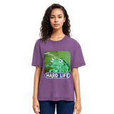 Tokyosol The Backrooms Hard Life Frog Washed T-Shirt