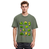 Tokyosol DingHuArt Frog Washed T-Shirt