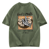 Tokyosol Five Loaves And Two Fishes Washed T-Shirt