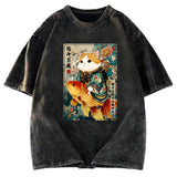 Tokyosol Go with the Flow Washed T-Shirt
