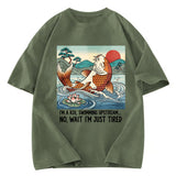 Tokyosol Funny Koi Washed T-Shirt