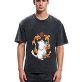 Tokyosol Zen Cat And The Dancing Fish Classic T-Shirt