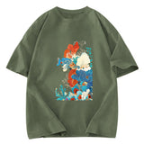 Tokyosol Underwater Corals Washed T-Shirt