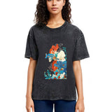 Tokyosol Underwater Corals Washed T-Shirt