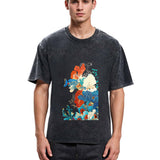 Tokyosol Underwater Corals Washed T-Shirt