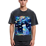 Tokyosol Cat&Fish: I Want to Hear Your Voice Washed T-Shirt