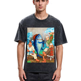 Tokyosol Tuna VS Human Washed T-Shirt