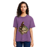 Tokyosol Samurai Riding A Fish Washed T-Shirt