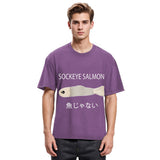 Tokyosol Sockeye Salmon Washed T-Shirt