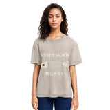 Tokyosol Sockeye Salmon Washed T-Shirt