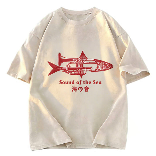 Tokyosol Sound Of The Sea Washed T-Shirt