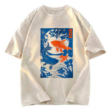 Tokyosol Woodcut Koi Washed T-Shirt