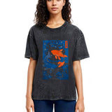 Tokyosol Woodcut Koi Washed T-Shirt