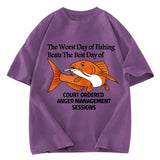 Tokyosol Funny Koi Joke Washed T-Shirt