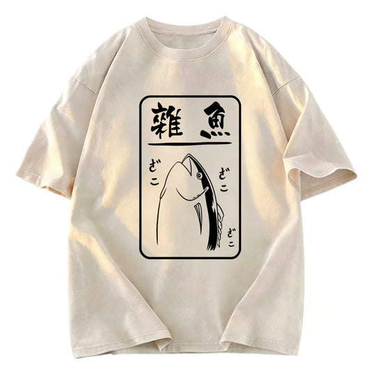 Tokyosol Trash Fish Japanese Back Washed T-Shirt