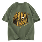 Tokyosol Sardines Office Worker Washed T-Shirt