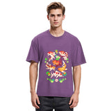 Tokyosol Retro Koi Group Washed T-Shirt