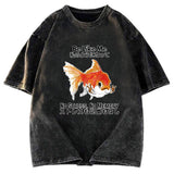 Tokyosol Live Like A Fish Washed T-Shirt