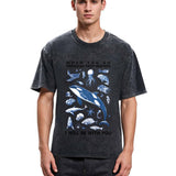 Tokyosol Deep Sea Creatures Washed T-Shirt