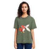 Tokyosol Goldfish Sushi Washed T-Shirt