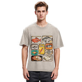 Tokyosol Vintage Canned Fish Washed T-Shirt